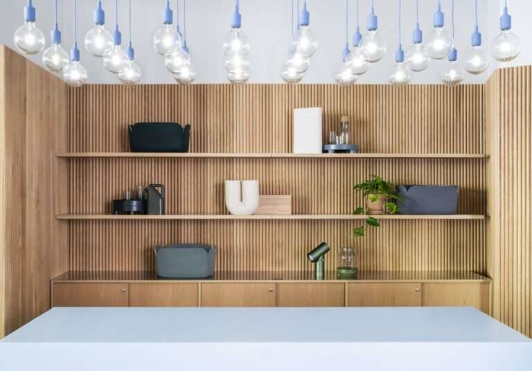 La marca de diseño escandinava Muuto elige HIMACS para sus espacios más prestigiosos