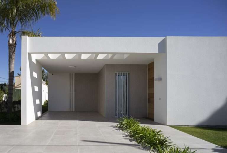 Casa Benlliure diseñada por el equipo de arquitectura Mano de Santo