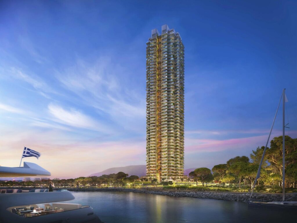 Torre riviera en Grecia