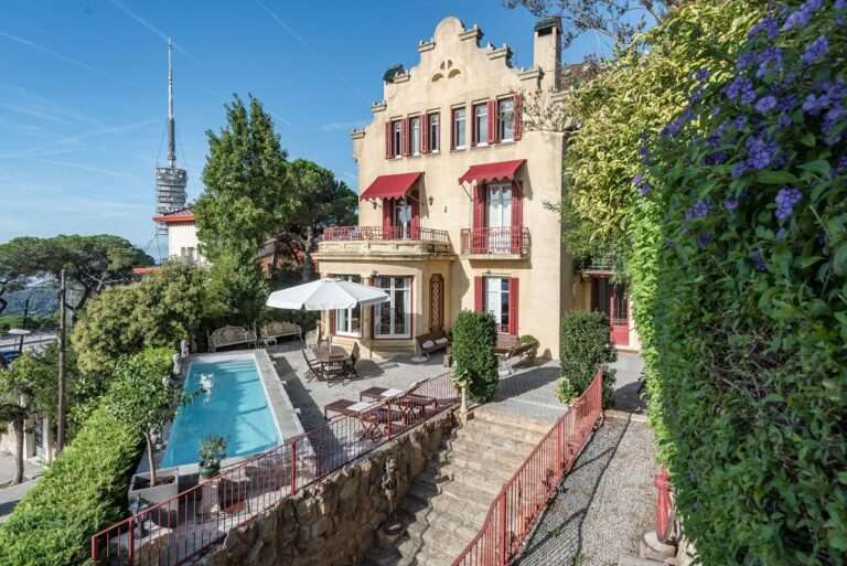 Villa Tibidabo, la vivienda con las mejores vistas de Barcelona