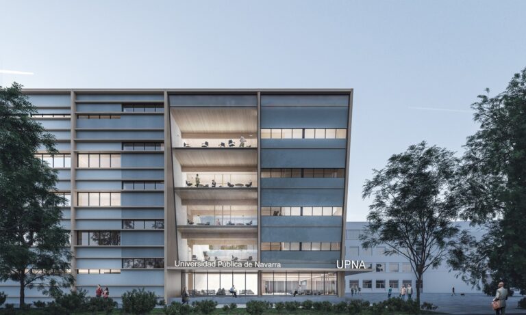 La nueva Facultad de Ciencias de la Salud de la Universidad Pública de Navarra, cada vez más cerca gracias a BIM