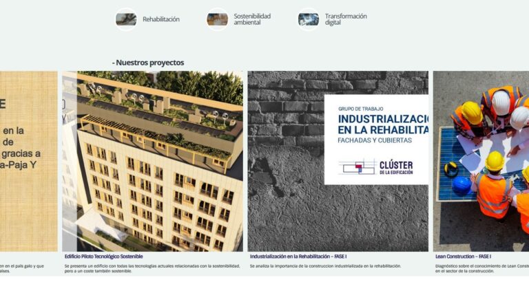 La innovación centra el foco de la nueva web de la Plataforma Tecnológica de la Edificación