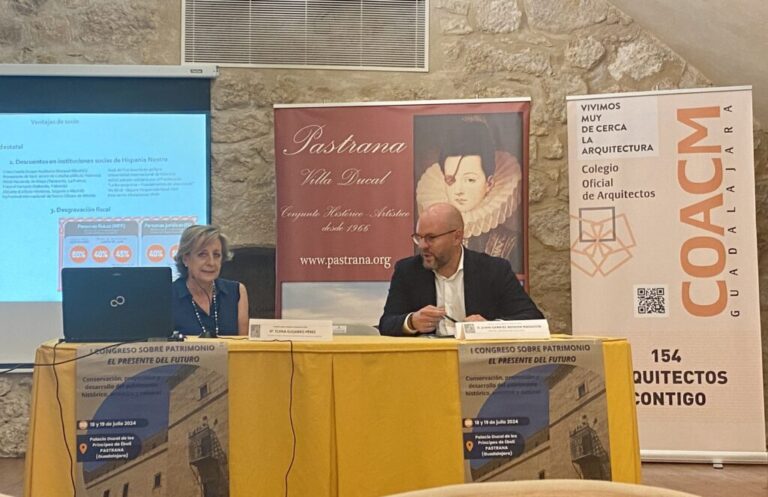 El COACM Participa en el I Congreso ‘Patrimonio: El Presente del Futuro’ de Pastrana