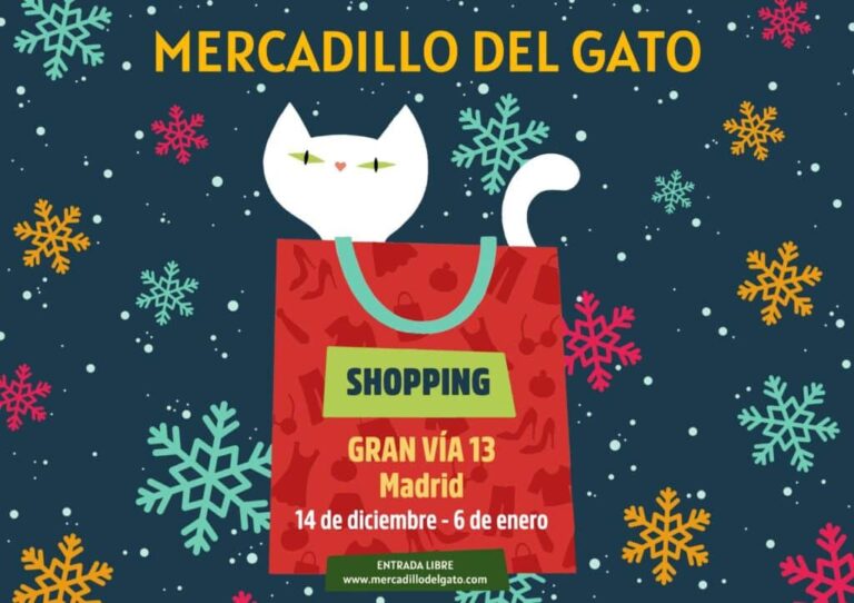 Apertura Del Mercadillo del Gato 2024: Descubre La Magia Desde El 14 De Diciembre En Gran Vía 13