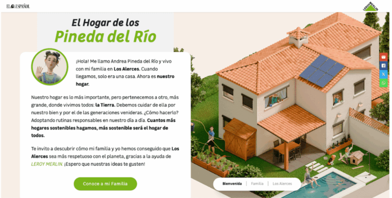 Leroy Merlin Impulsa la Sostenibilidad en el Hogar con UM & EXTE mediante Contenidos Interactivos Innovadores