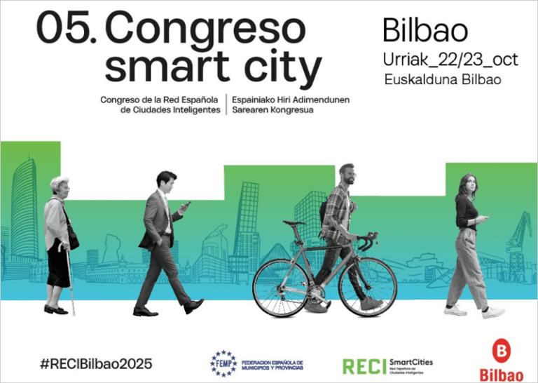 Ciudades Inteligentes y Transformación Digital: IA, GIS, BIM y Gemelos Digitales en el V Congreso RECI
