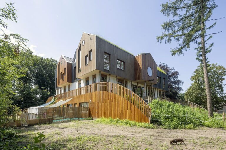 Moso® Bamboo Impulsa la Construcción Biobasada en Nueva Guardería en los Países Bajos