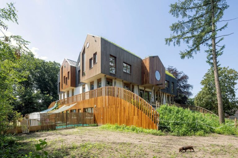 MOSO Bamboo apuesta por la construcción biobasada en una nueva guardería en los Países Bajos